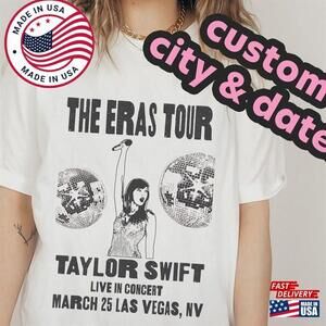 Personalized Eras Tour T-Shirt Unisex